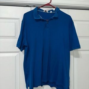 Calvin Klein Royal Blue Short Sleeve Polo